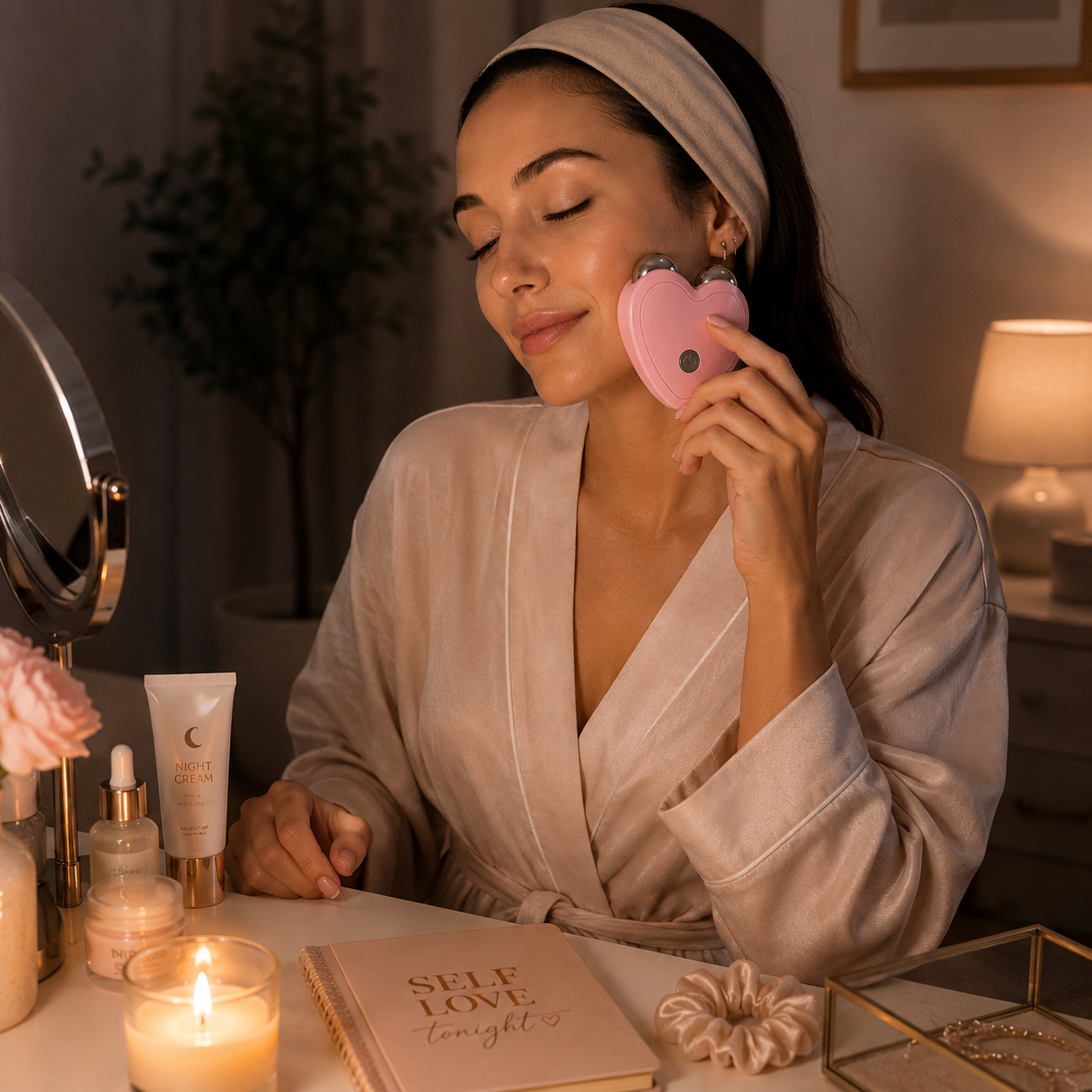 Pur Lift — Appareil de Lifting Visage par Microcourant & Massage Sculptant
